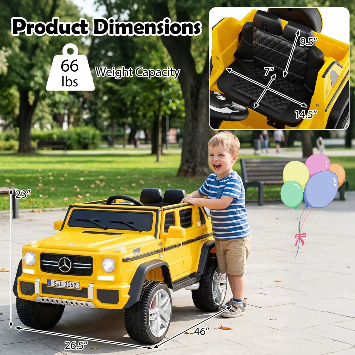 12V Mercedes-Benz Kids Ride-On Car with Remote Control, photo 11 of 16
