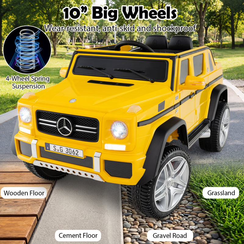12V Mercedes-Benz Kids Ride-On Car with Remote Control by DirectDeals