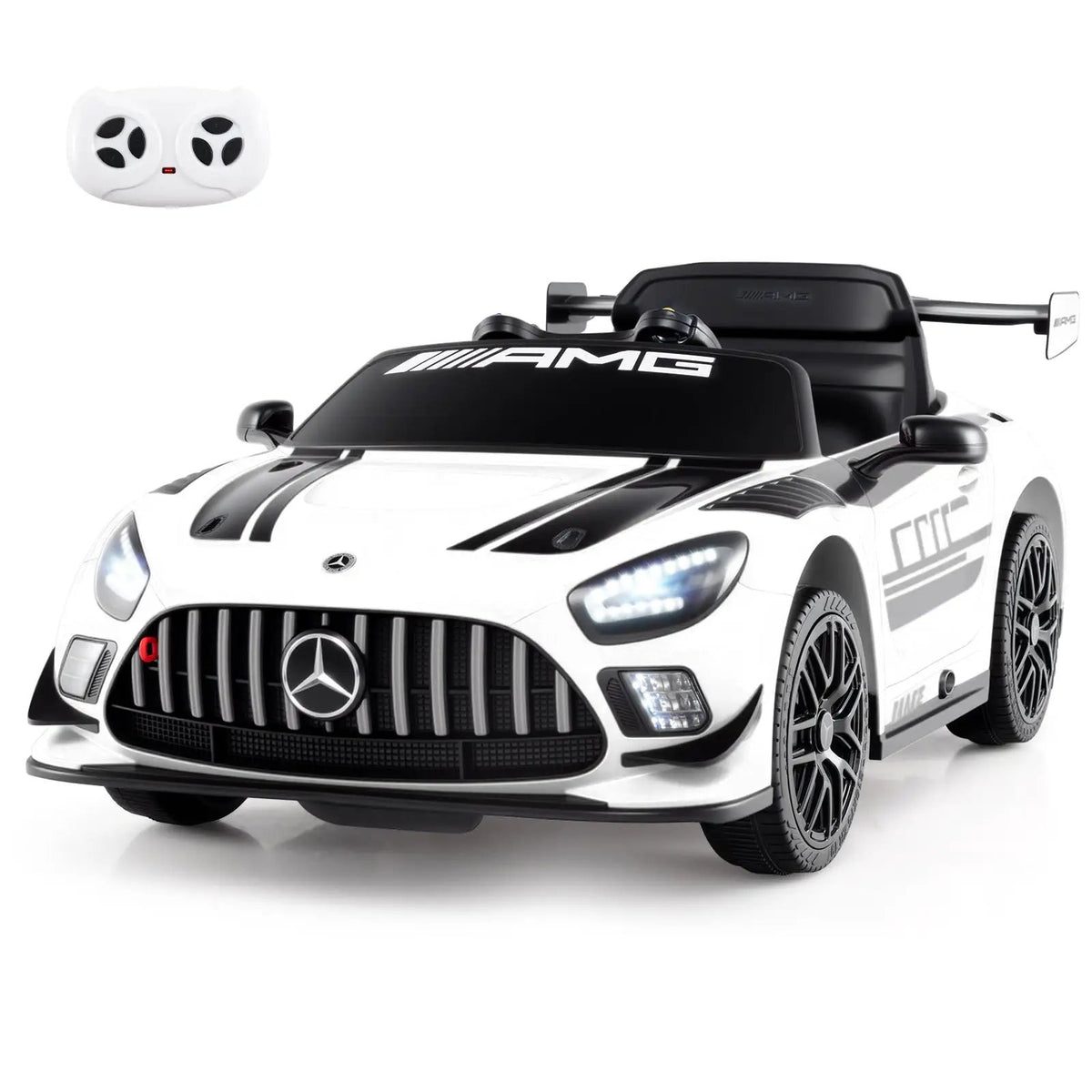 12V Kids Ride-On Car Mercedes-AMG GT3 Licensed with Adjustable Speed, photo 14 of 24