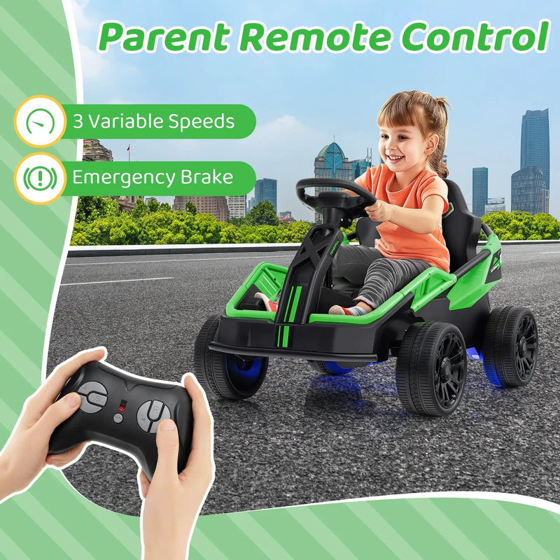 12V Ride on Car Electric UTV with Remote and Music for Big Kids by DirectDeals