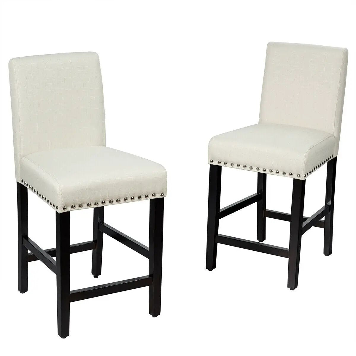 25 Inch Kitchen Chairs w/ Rubber Wood Legs by DirectDeals