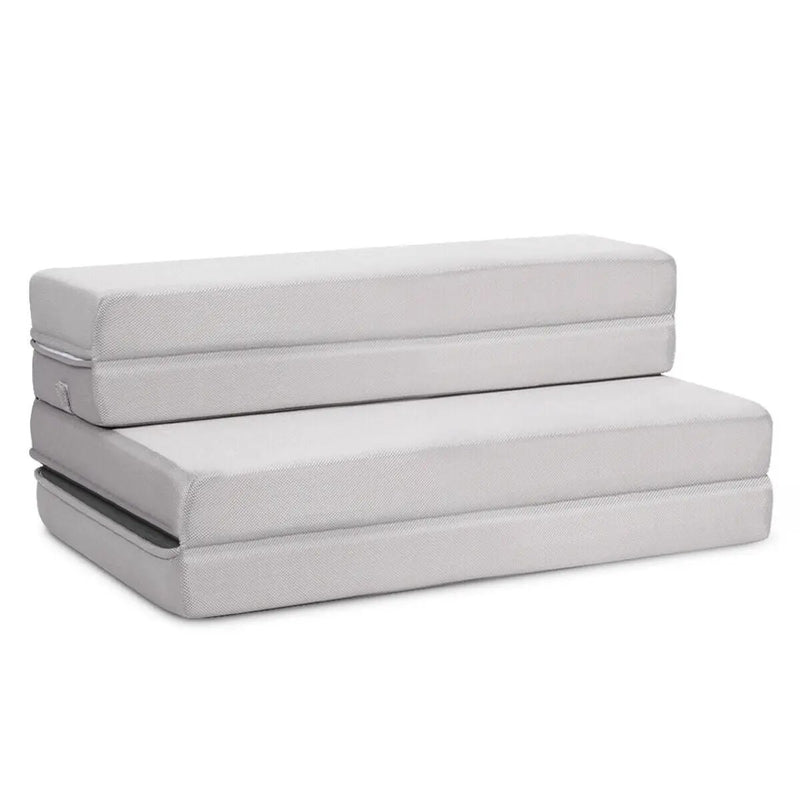 4 Inch Folding Sofa Bed Foam Mattress with Handles by DirectDeals