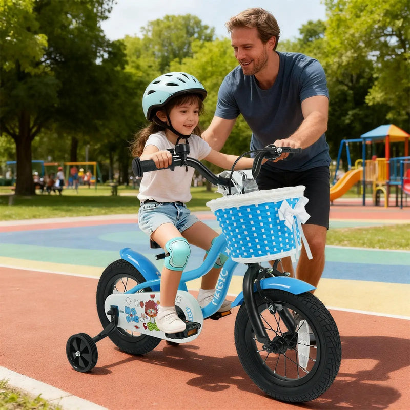 24V Ride on Tractor with Detachable Trailer and Music for Boys Girls by DirectDeals