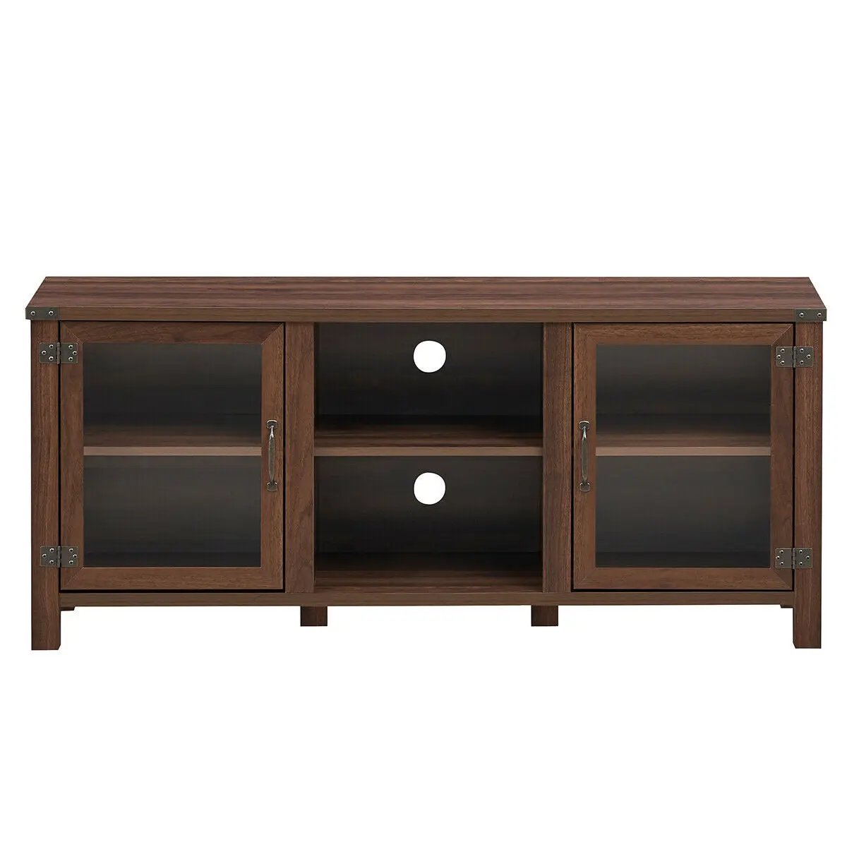 TV Stand Entertainment Center for TVs up to 65 Inch with Storage Cabinets by DirectDeals