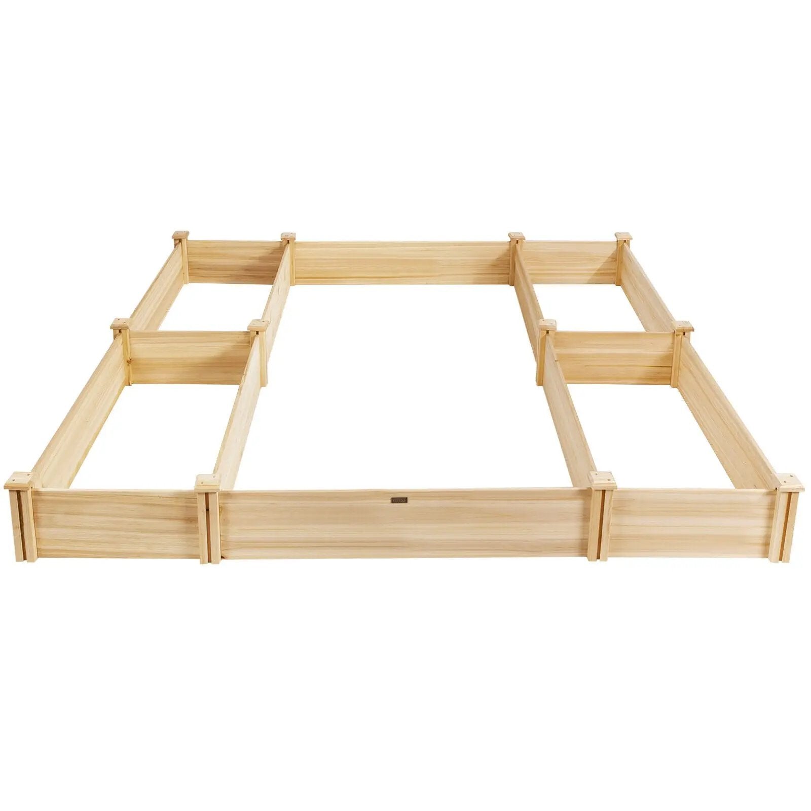 U-Shaped Wooden Garden Raised Bed for Backyard and Patio by DirectDeals