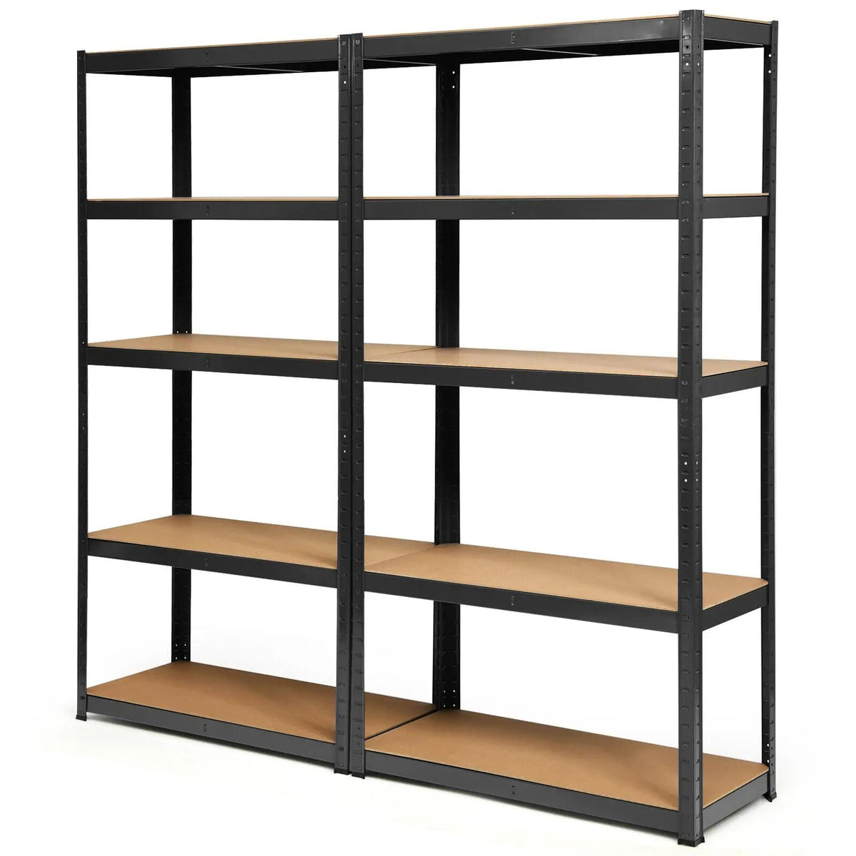 2 Pcs Storage Shelves Garage Shelving Units Tool Utility Shelves, photo 21 of 22
