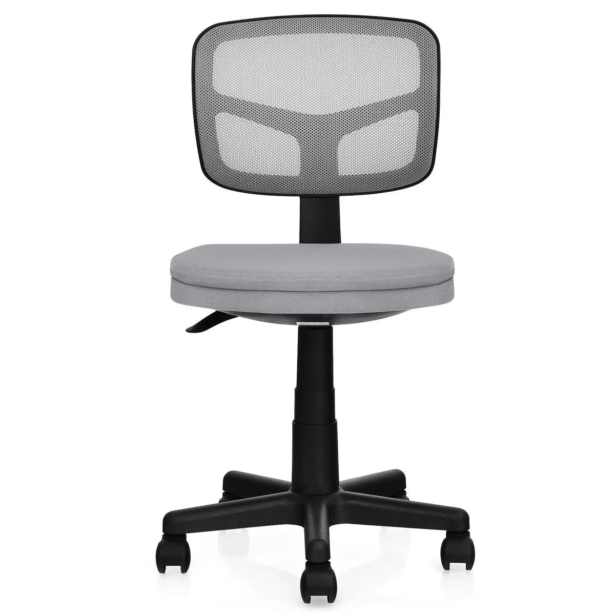 Armless Computer Chair with Height Adjustment and Breathable Mesh for Home Office, photo 23 of 40