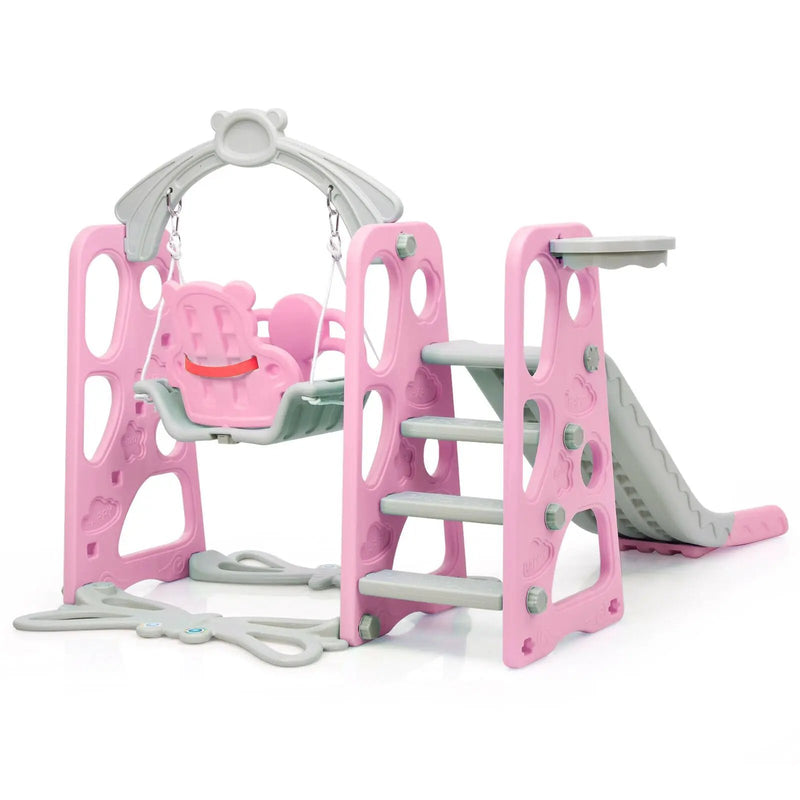 3 in 1 Toddler Climber and Swing Set Slide Playset by DirectDeals