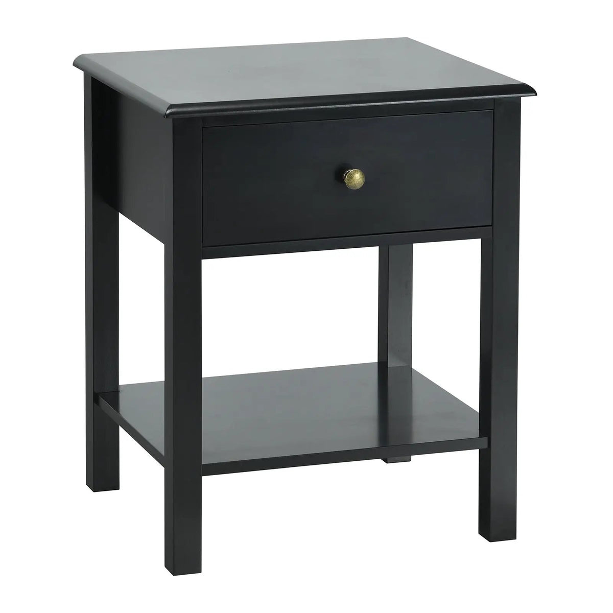 Nightstand End Table with Drawer and Shelf, photo 9 of 10