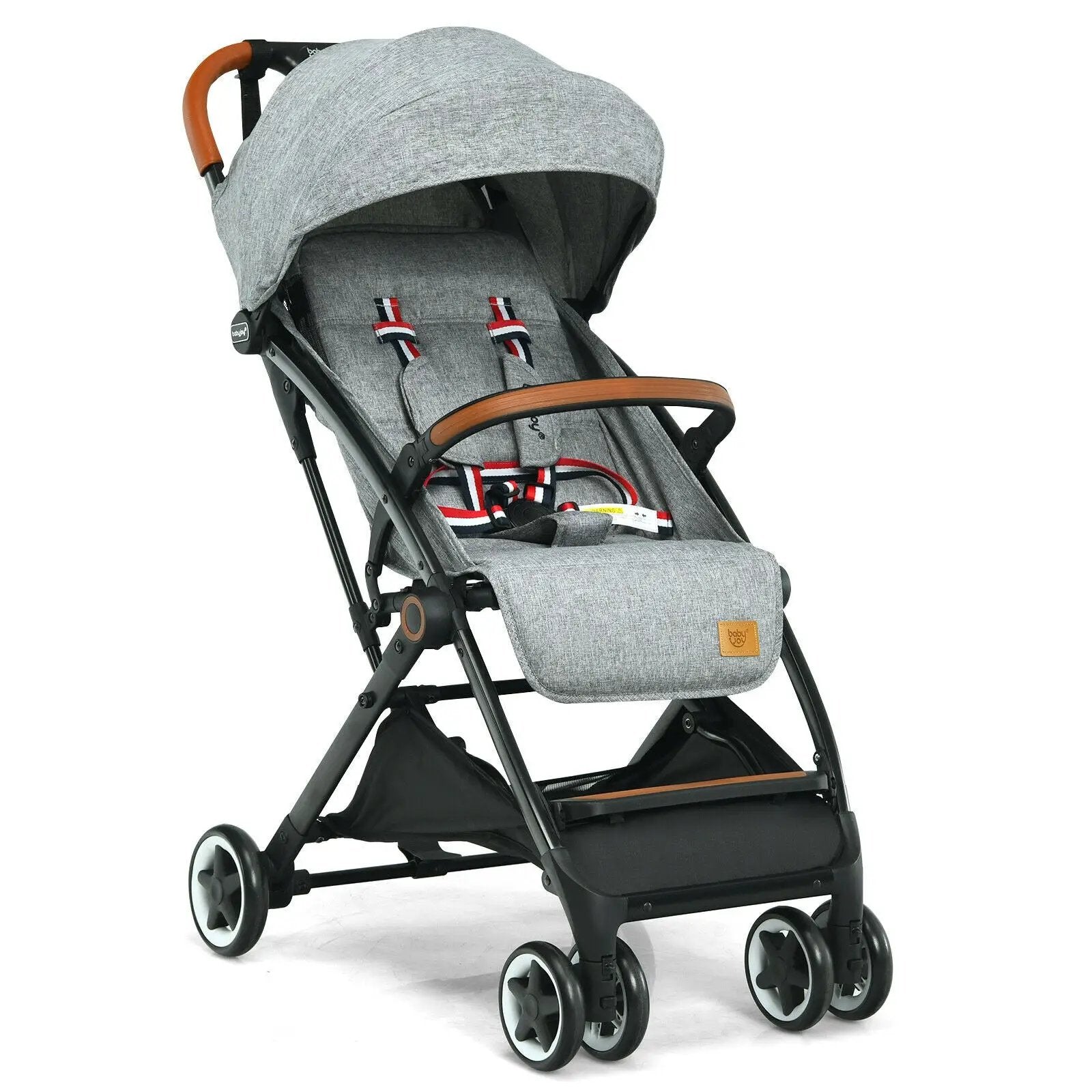 Lightweight Aluminium Frame Baby Stroller with Net by DirectDeals
