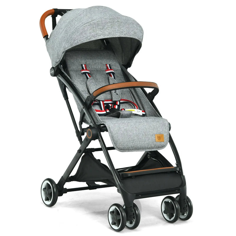Lightweight Aluminium Frame Baby Stroller with Net by DirectDeals