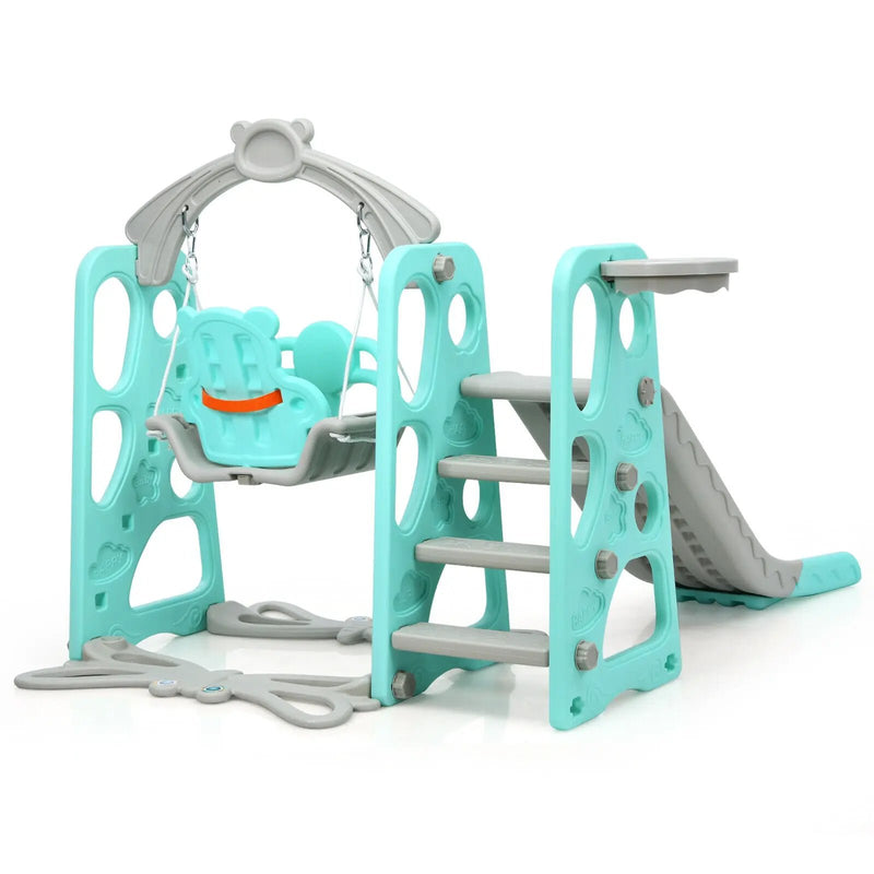 3 in 1 Toddler Climber and Swing Set Slide Playset by DirectDeals