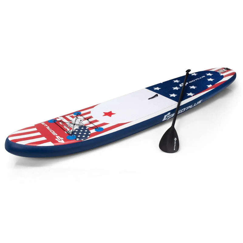 11 Feet Inflatable Stand up Paddle Board with 3 Fins Thruster by DirectDeals