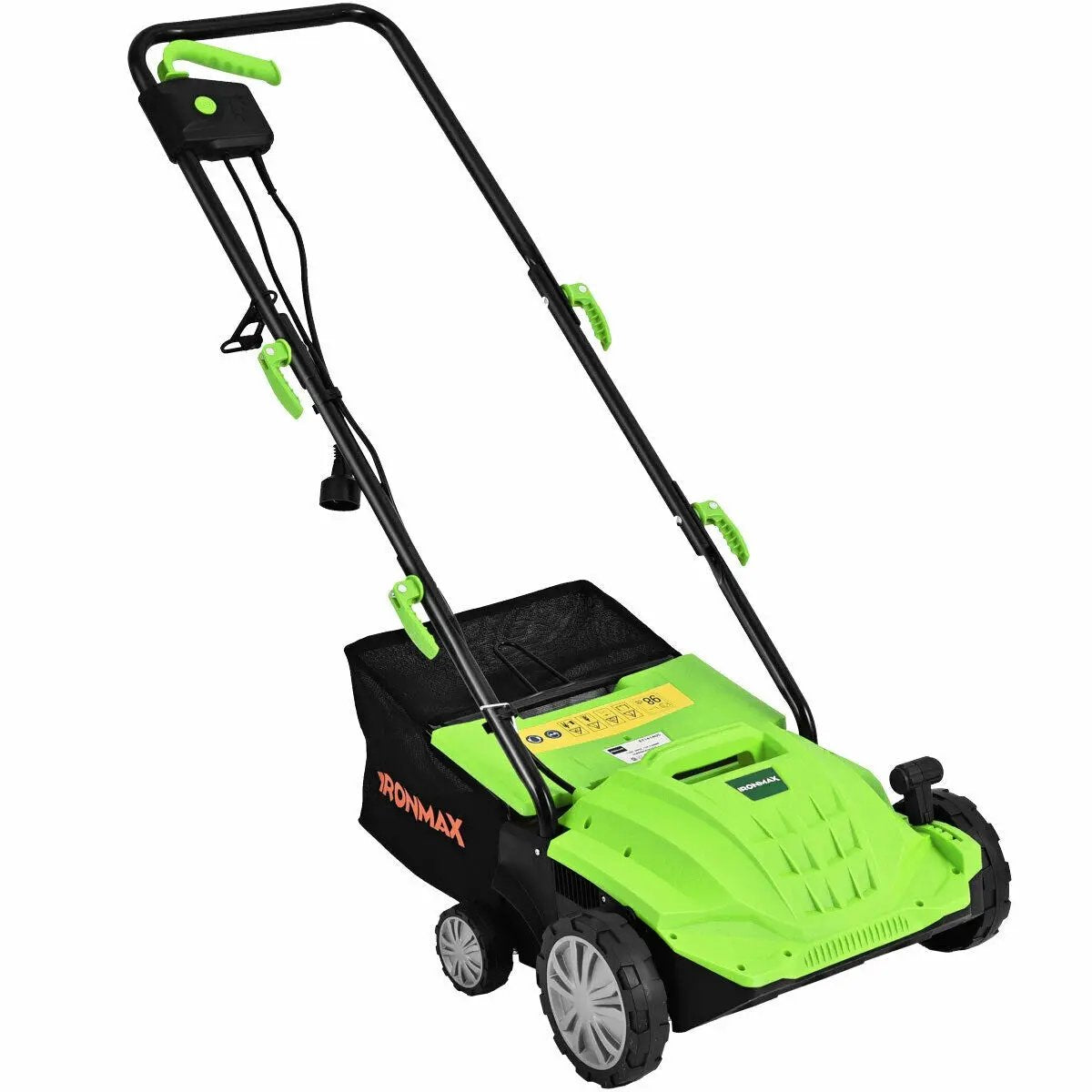 13 Inch 12 Amp Electric Scarifier with Collection Bag and Removable Blades, photo 8 of 9