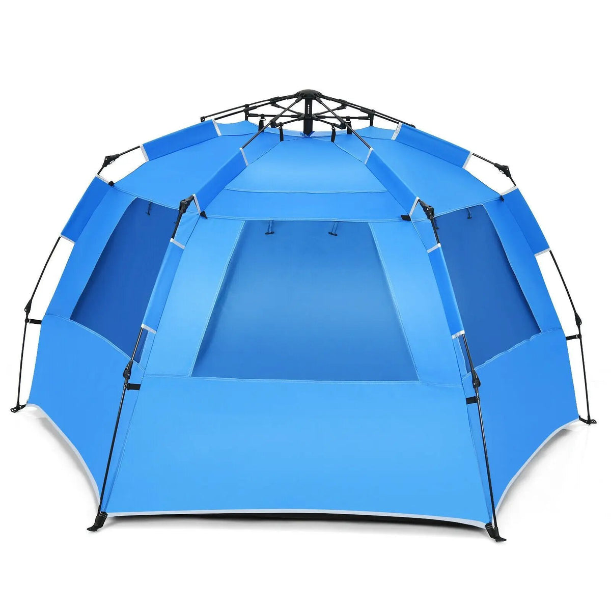 3-4 Person Easy Pop Up Beach Tent UPF 50+ Portable Sun Shelter, photo 6 of 7
