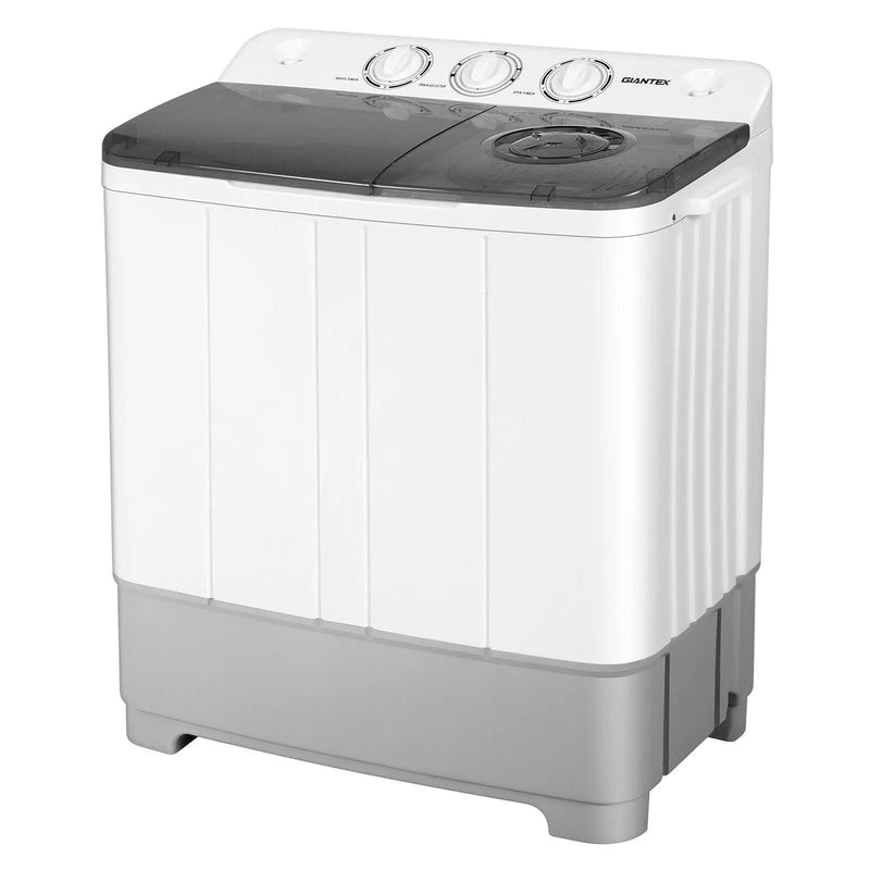 2-in-1 Portable 22lbs Capacity Washing Machine with Timer Control by DirectDeals