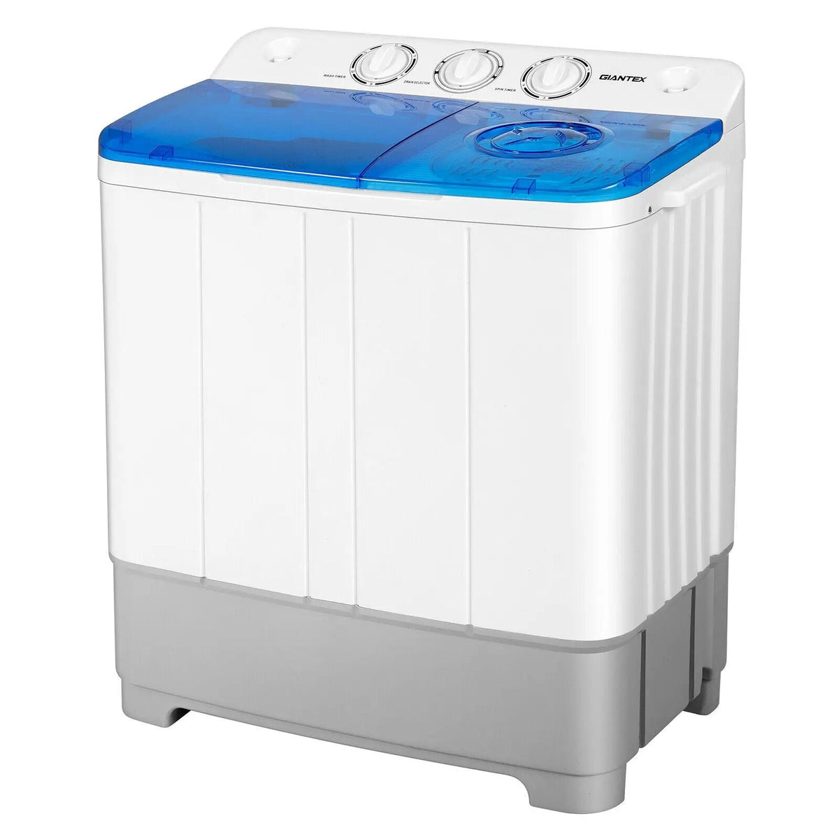 2-in-1 Portable 22lbs Capacity Washing Machine with Timer Control, photo 9 of 16