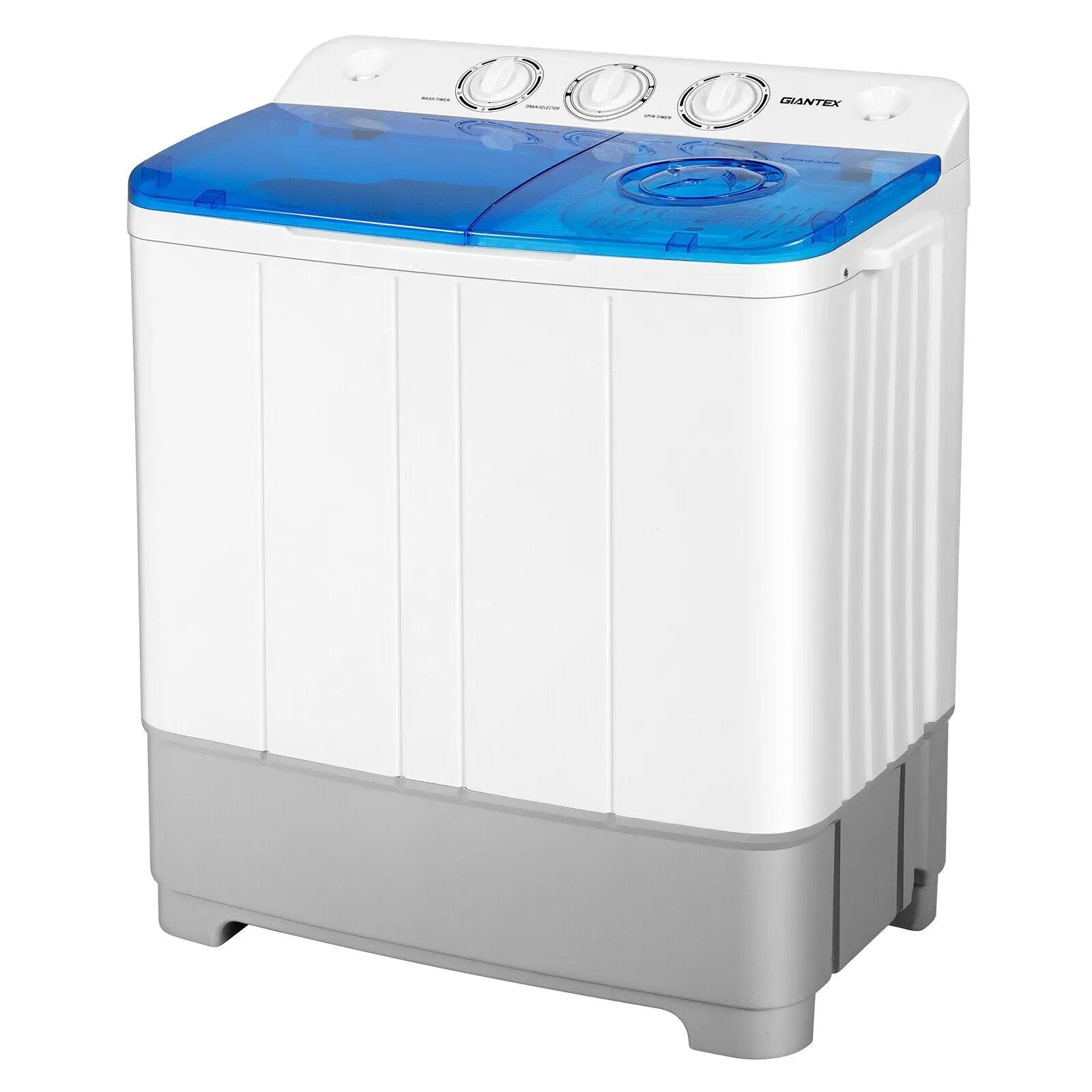 2-in-1 Portable 22lbs Capacity Washing Machine with Timer Control by DirectDeals
