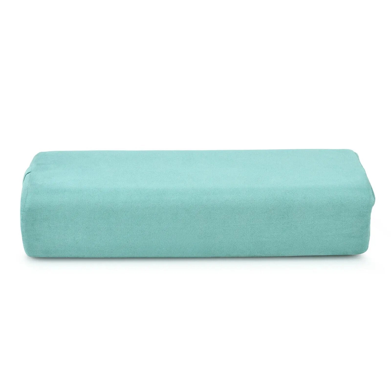 Yoga Bolster Pillow with Washable Cover and Carry Handle by DirectDeals