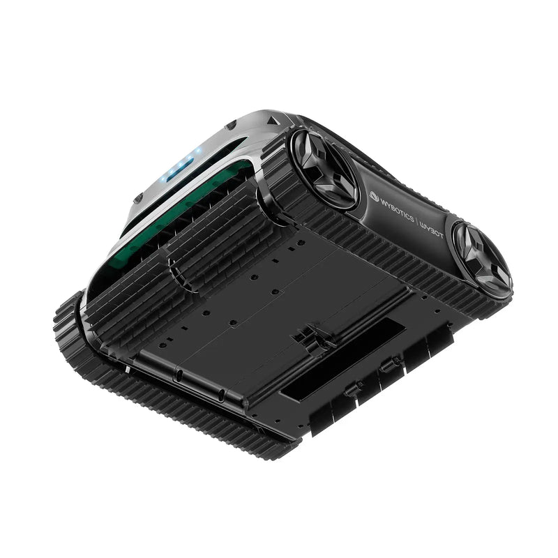 WYBOT S2 Solar with Solar-Powered Charging Dock Robotic Pool Cleaner by WYBOT