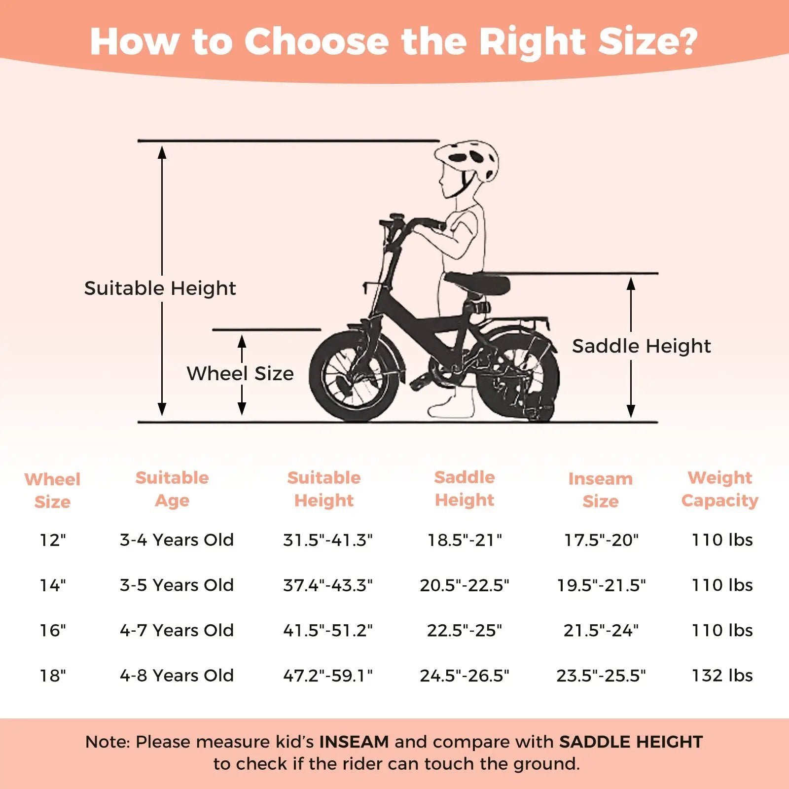 Kids Bike 12-18 Inch with Training Wheels - Pink Stars & Moon by DirectDeals