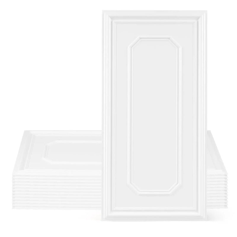 24 Pieces Ceiling Tiles Decorative PVC Ceiling Covering Panels by DirectDeals