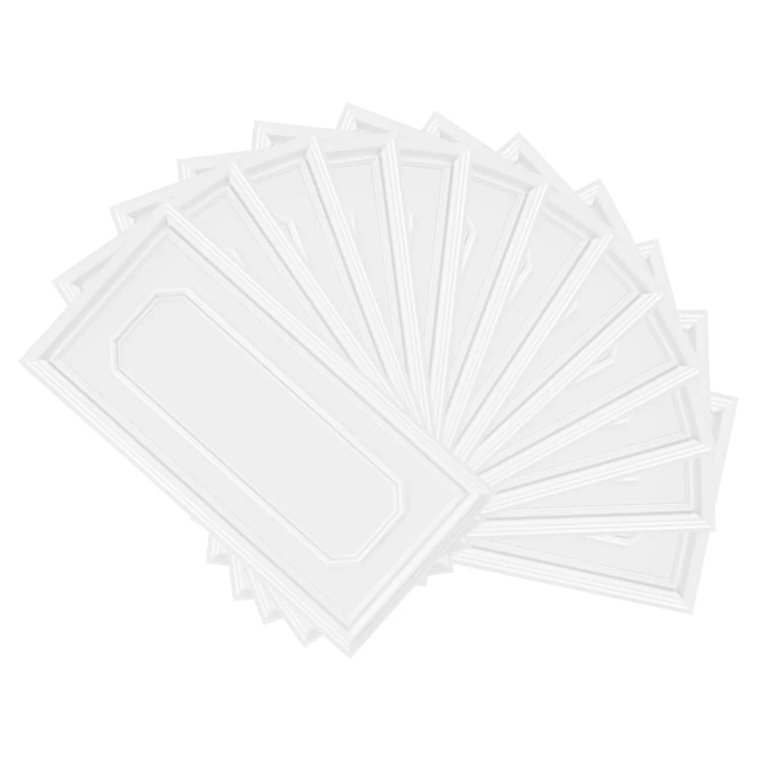 24 Pieces Ceiling Tiles Decorative PVC Ceiling Covering Panels by DirectDeals