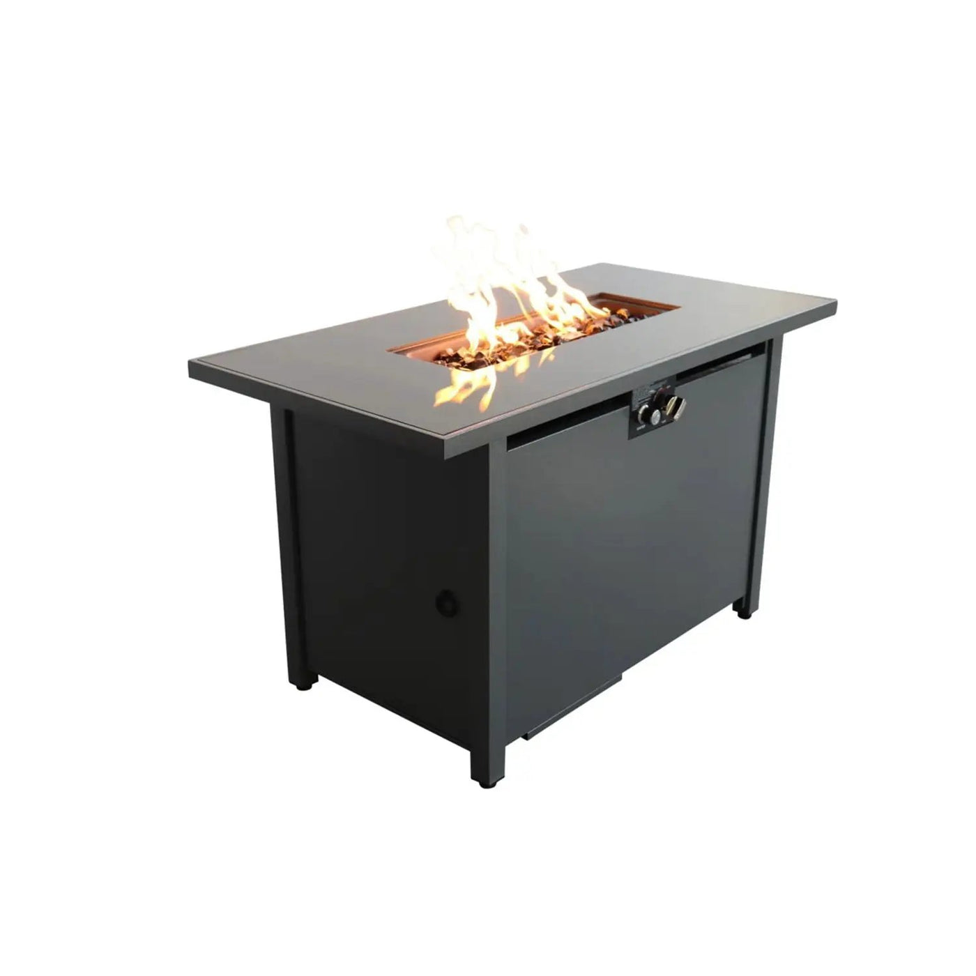 Rectangular Fire Pit With Frame Elegant Design by HouseOfZazla