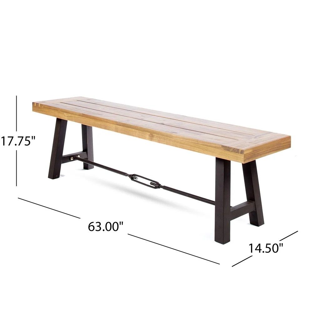 Catriona 3 Piece Wood Outdoor Dining Set - Teak by HouseOfZazla