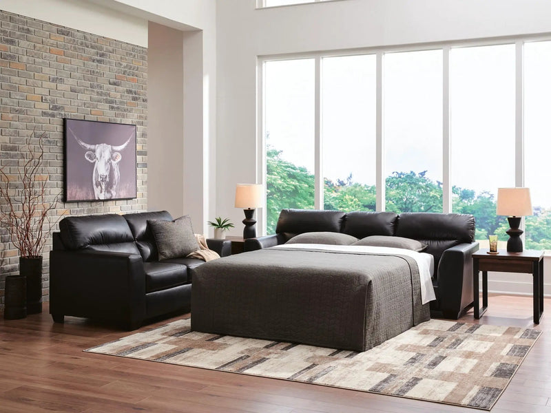 Glennbre - Queen Sofa Sleeper - Midnight by Unique Piece Furniture