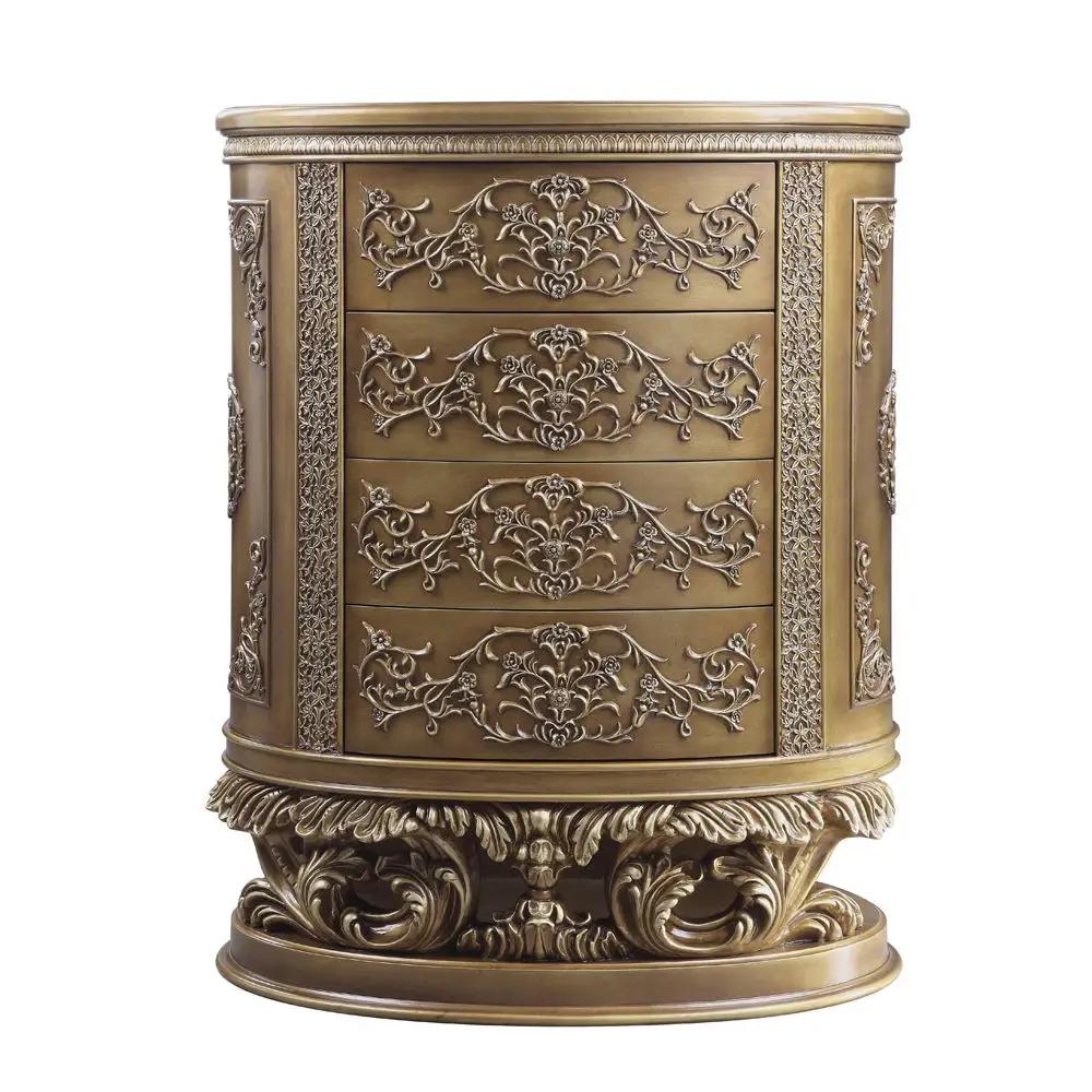 Constantine - Chest - Brown & Gold by Unique Piece Furniture