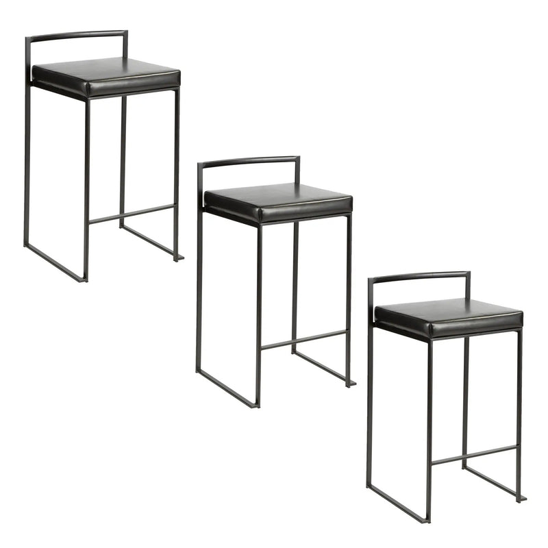 Fuji - Contemporary Style Stackable Counter Stool by HouseOfZazla