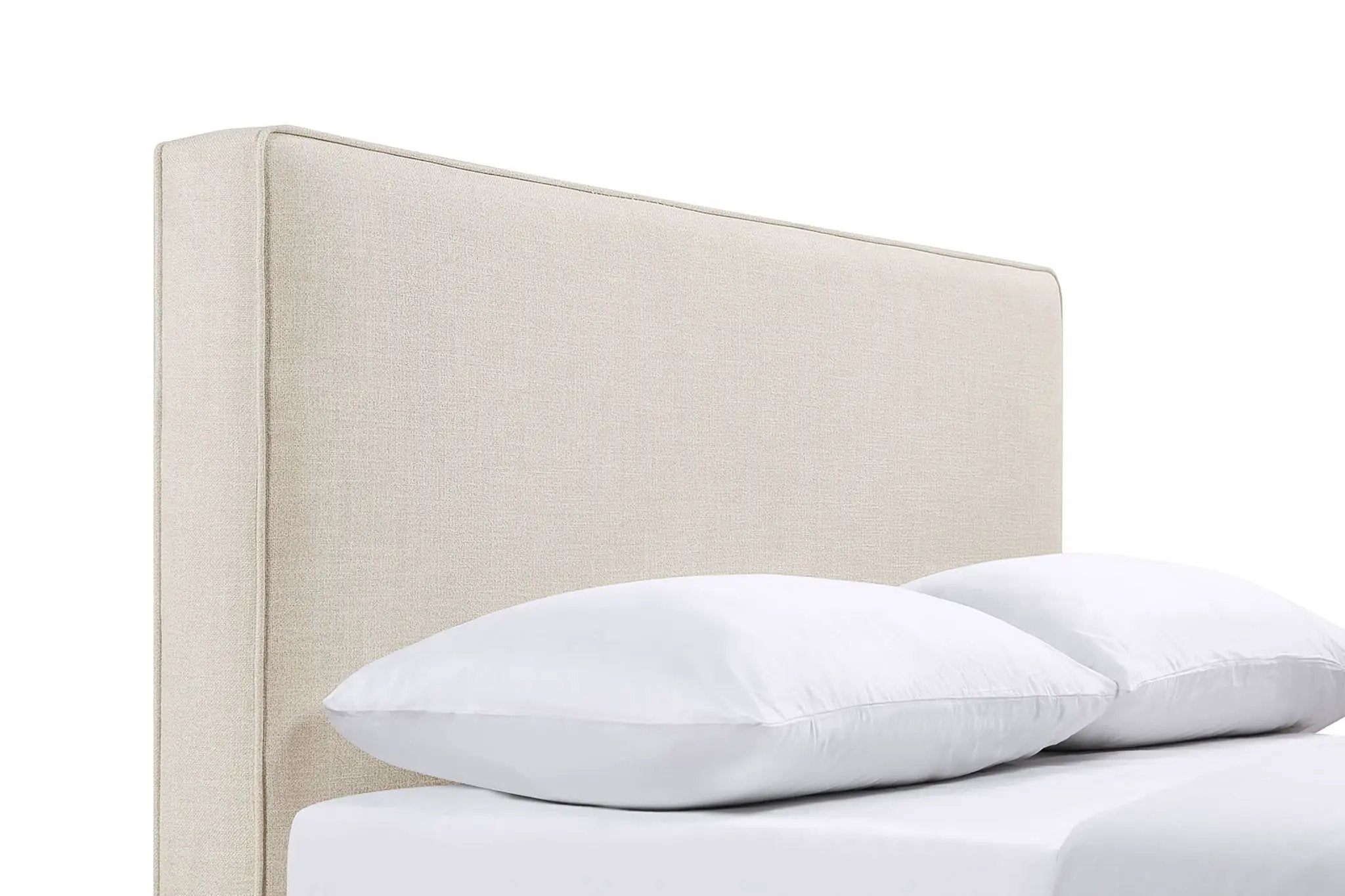 Kosmo Upholstered King Panel Headboard Sand by Unique Piece Furniture