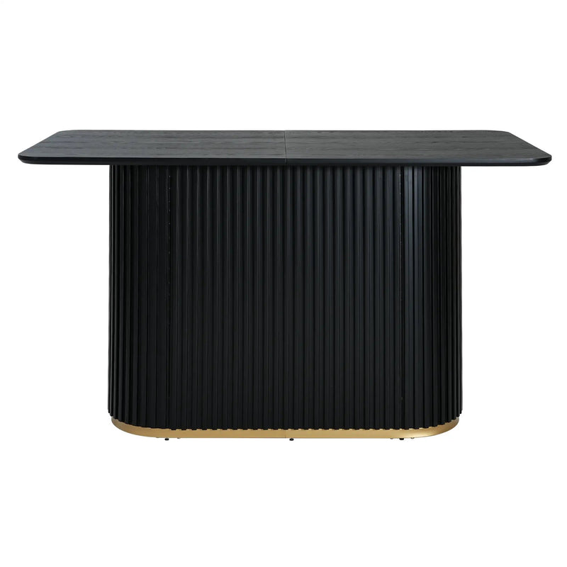 63"L Counter Table - Black by HouseOfZazla