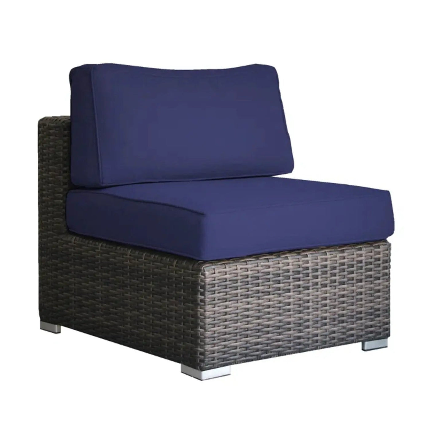 Seating Set With Cushions Handcrafted Wicker Design by Unique Piece Furniture