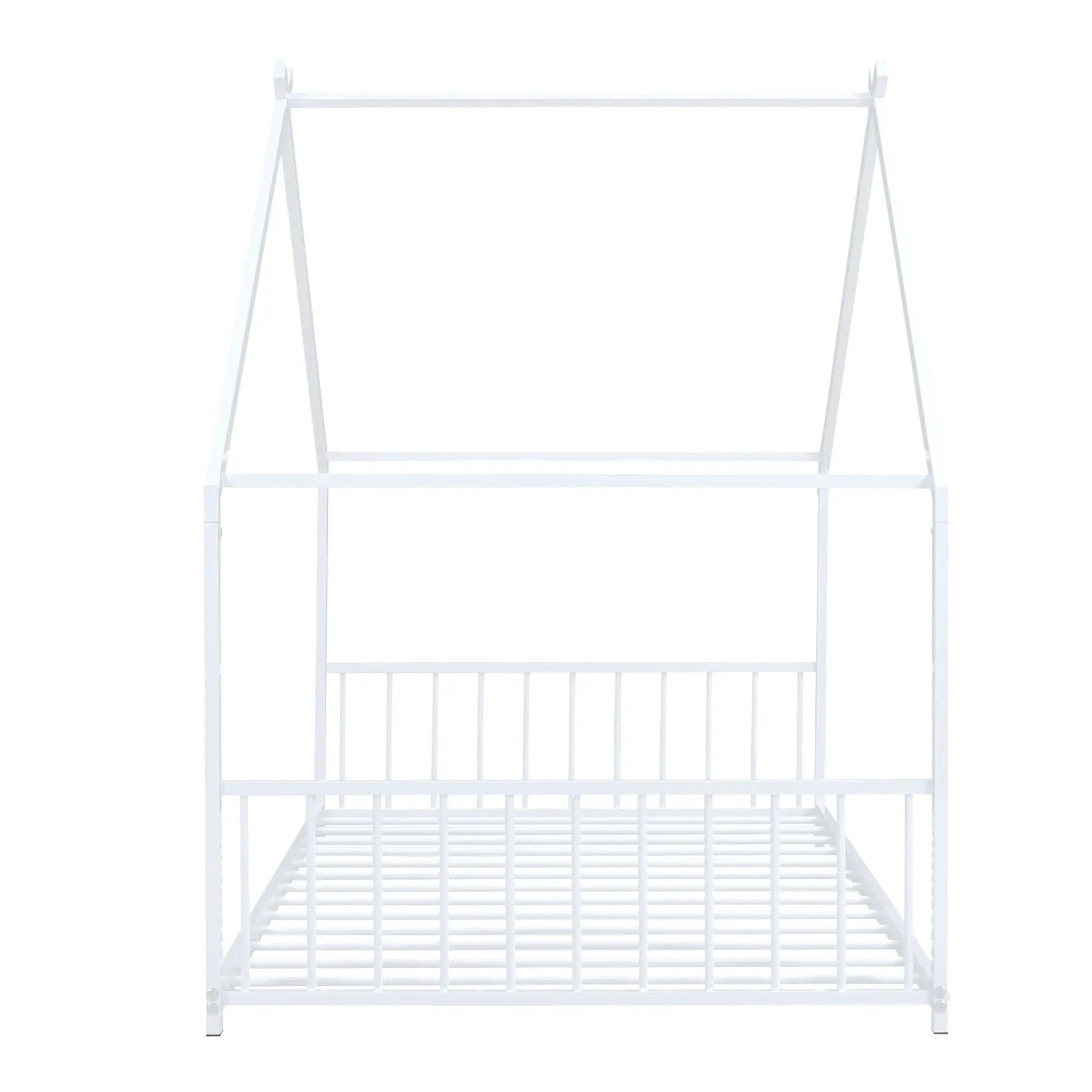 Metal House Bed by HouseOfZazla