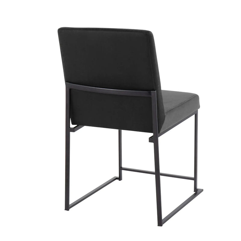 Fuji - Contemporary Modern Elegance With High Back Dining Chair (Set of 2) by HouseOfZazla