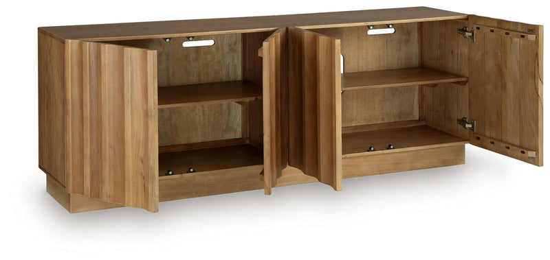Timkins - Accent Cabinet - White Washed by Unique Piece Furniture