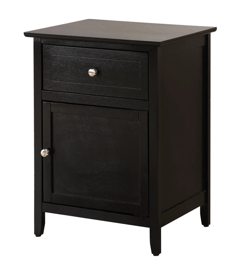 1 Drawer / 1 Door Nightstand by HouseOfZazla