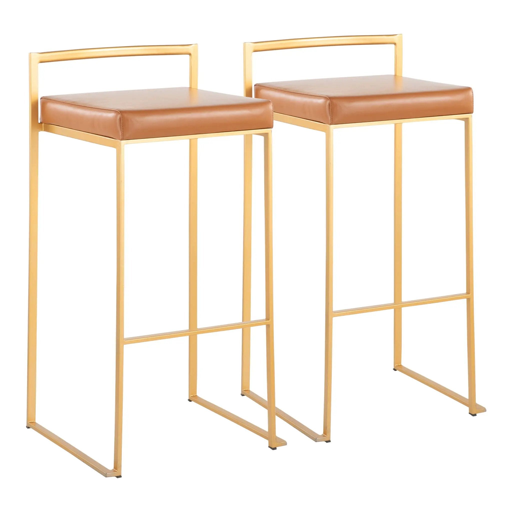 Fuji - Contemporary / Glam & Quality Construction Barstool by HouseOfZazla