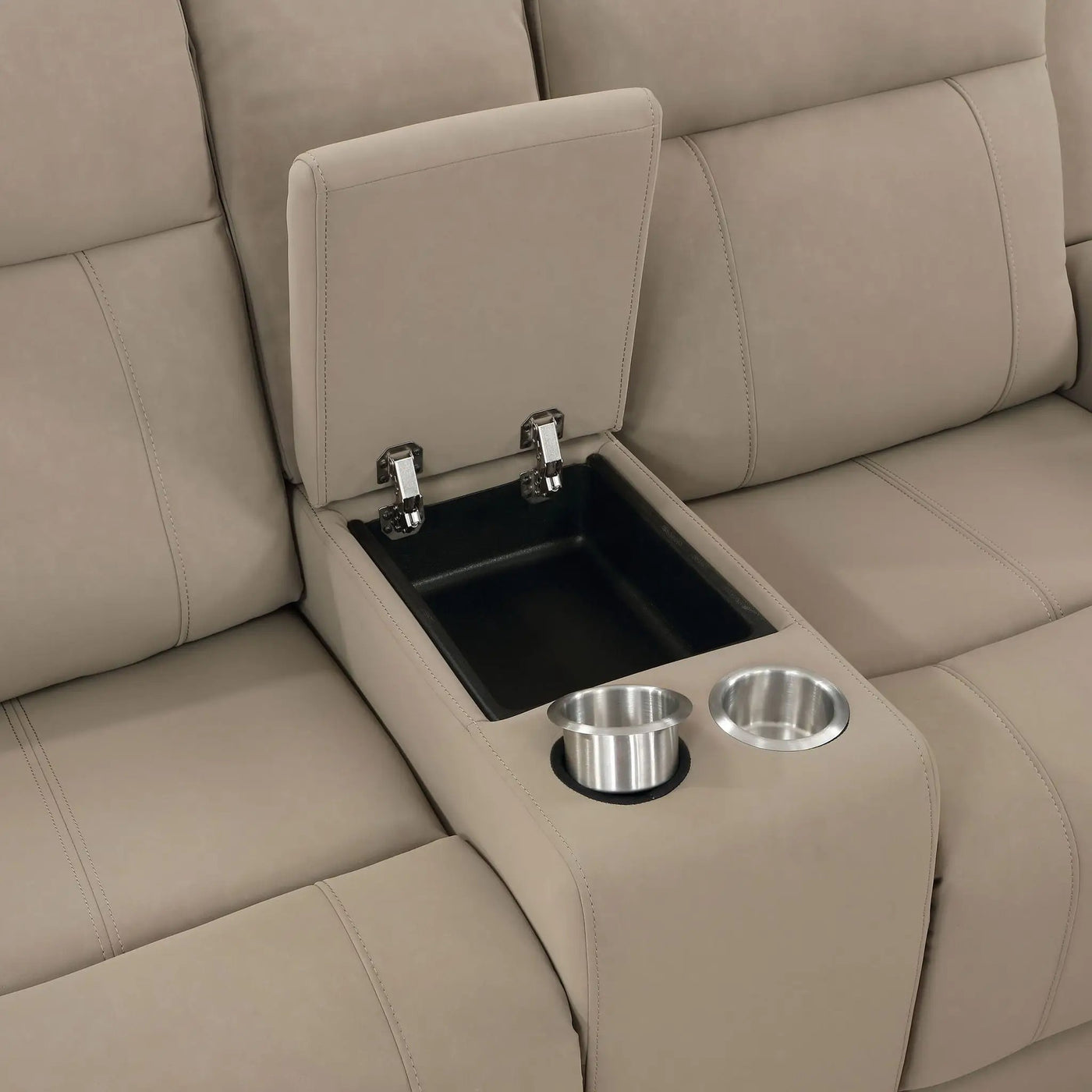 Slater - Reclining Loveseat With Manual Levers by HouseOfZazla
