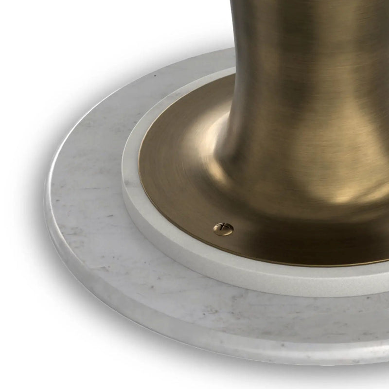 Nicollette - Side Table - Antique Brass by Unique Piece Furniture