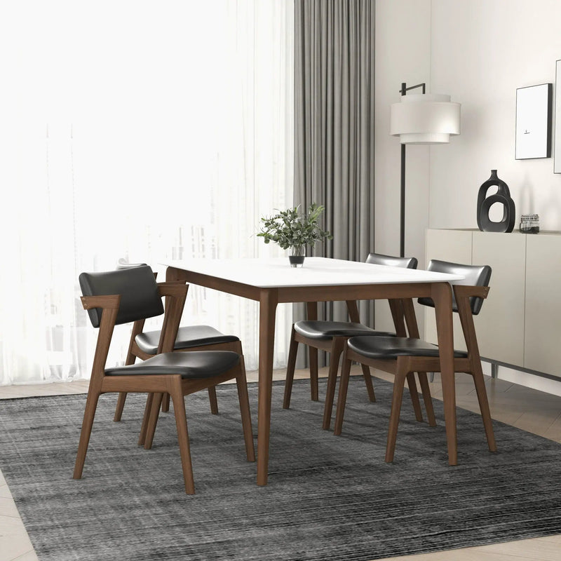 Edwin - Mid-Century Modern Dining Chair (Set of 2) by Unique Piece Furniture
