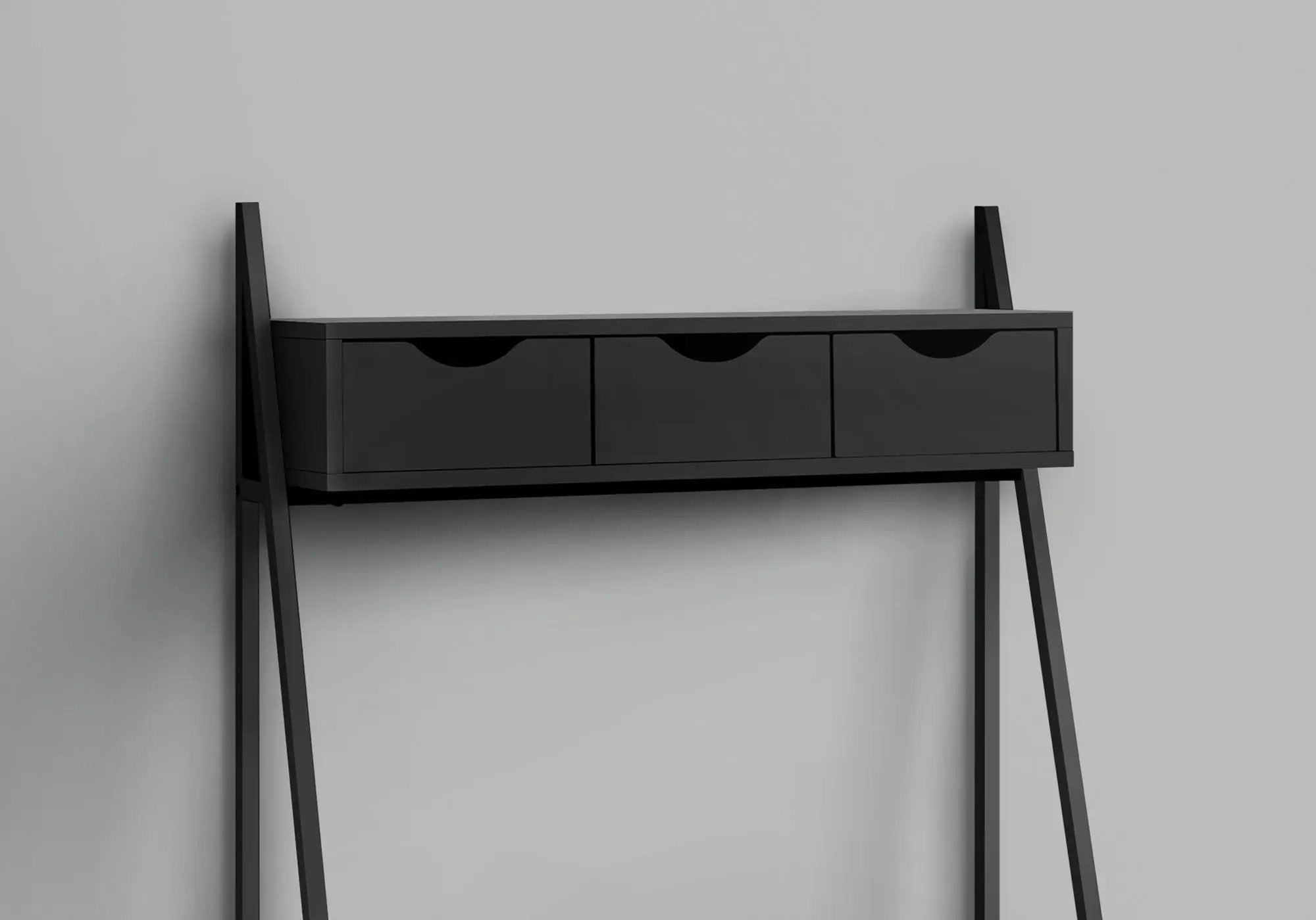 Computer Desk For Home Office, Laptop, Leaning, Storage Drawers, Contemporary & Modern by Unique Piece Furniture