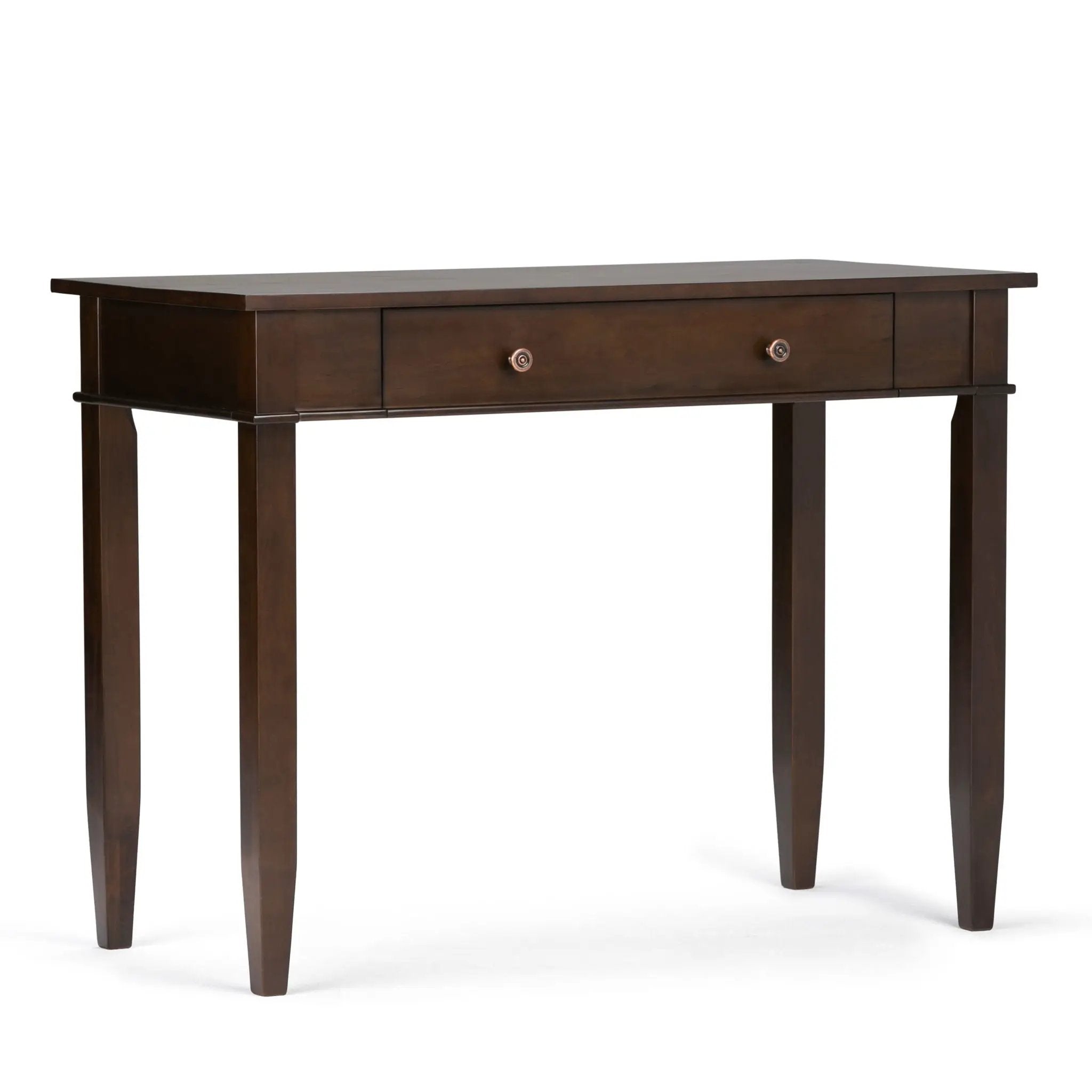 Carlton - Home Office Desk - Dark Tobacco Brown by Unique Piece Furniture