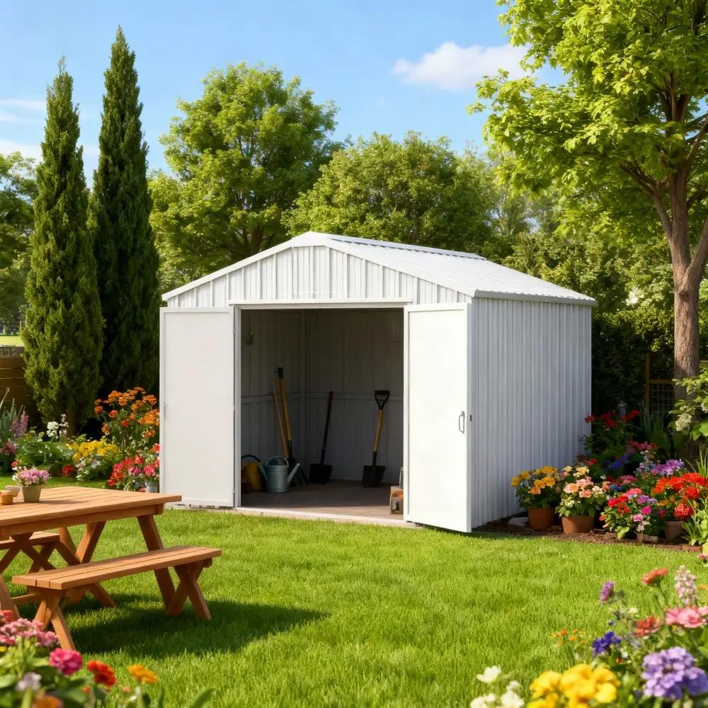 12'x20' Heavy-Duty Metal Garage Shed by Chery Industrial