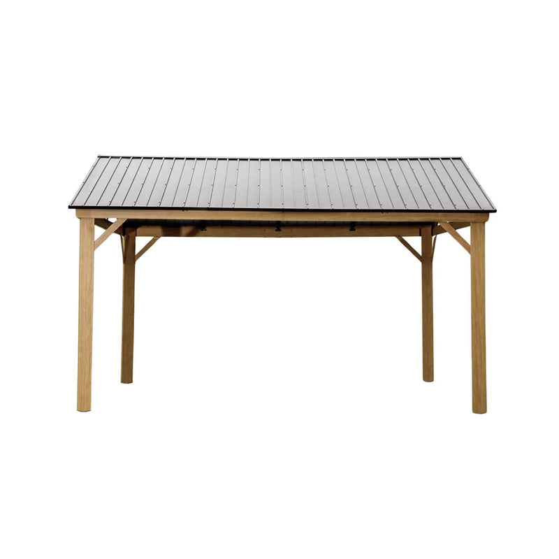 [12X14FT] Alora Hardtop All-Weather Outdoor Gazebo With Galvanized Steel Roof (SAK83261) by SAKSBY WHOLESALE