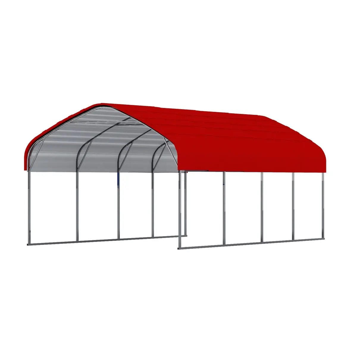 12x20 ft Heavy Duty Metal Garage Carport by Chery Industrial