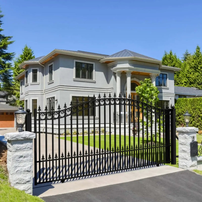 12x6 ft Steel Sliding Driveway Gate by Chery Industrial