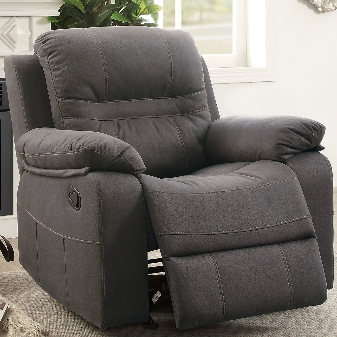 Modern Style Living Room Set With Pillow Arms by HouseOfZazla